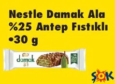 NESTLE DAMAK ALA %25 ANTEP FISTIKLI 30 G